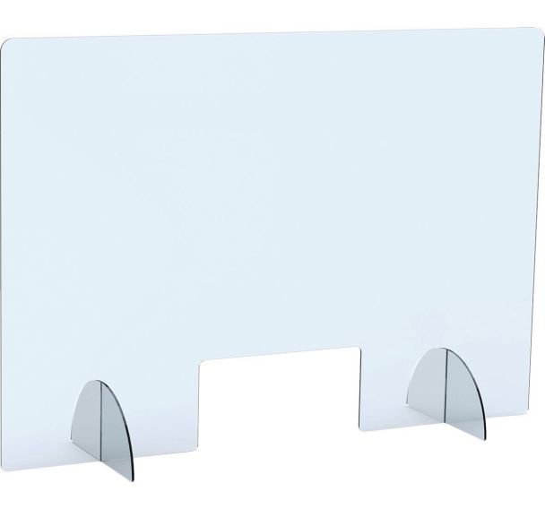 Panneau protection passe document hauteur 15cm - Paperflow
