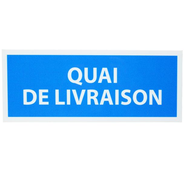 Panneau quai de livraison - Manutan Expert