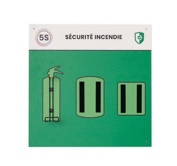 Panneau sécurité incendie 750mm