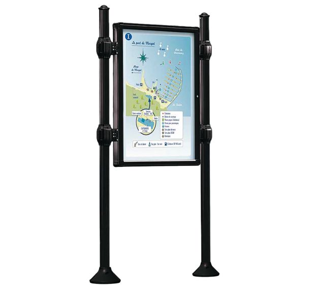 Panneau vitrine Province simple face - Agora - Procity