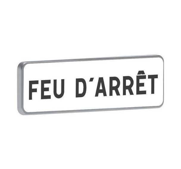 Panonceau M9g Feu d'arrêt - Taliaplast