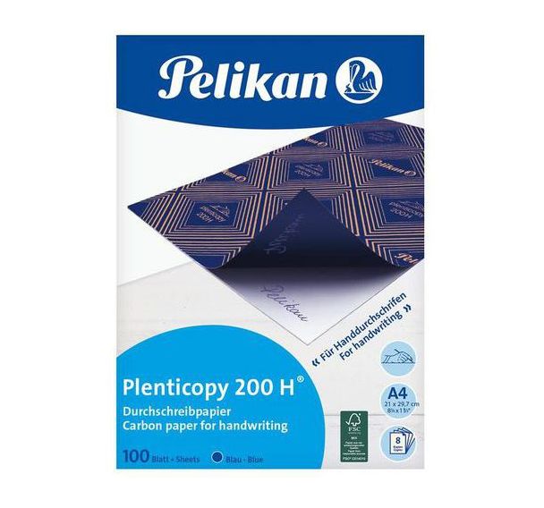 Papier carbone Pelikan Plentycopy 200 100 feuilles A4