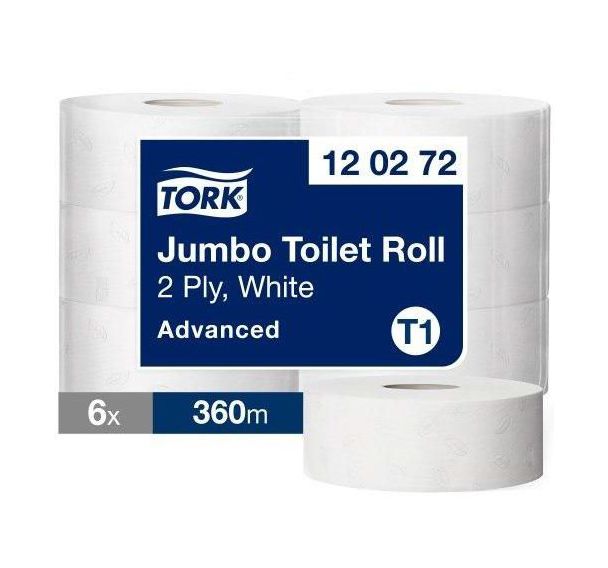 Papier toilette Mini et Maxi Jumbo Tork Advanced