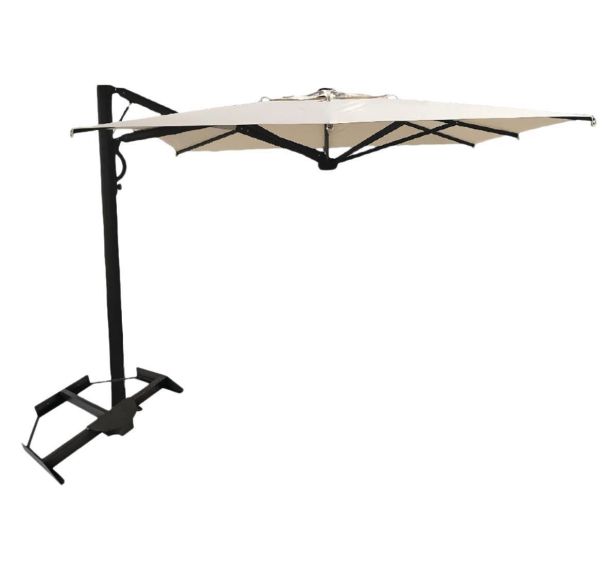 Parasol Astro Carbon 3 x 3 m sans volant - Scolaro