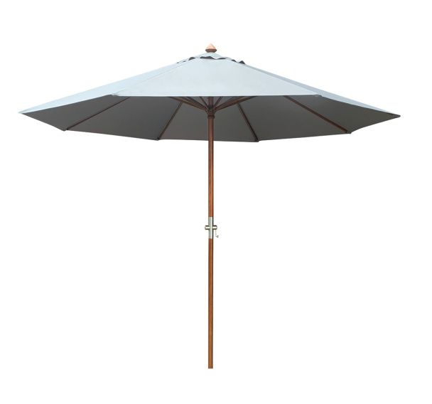 Parasol bois rond Ø 3 m - Proloisirs