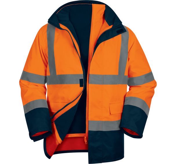 Parka Haute Visibilite 5 en 1 SPEED - Delta Plus