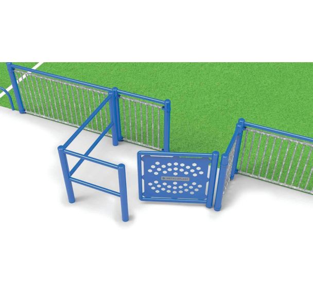 Passage PMR - barrière anti-cycle - modèle indépendant - Metaluplast