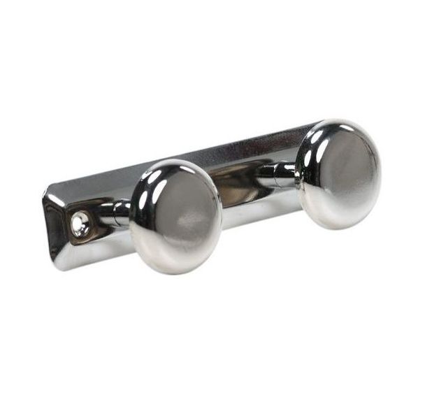 Patère chromée pour salle de bain - Manutan Expert