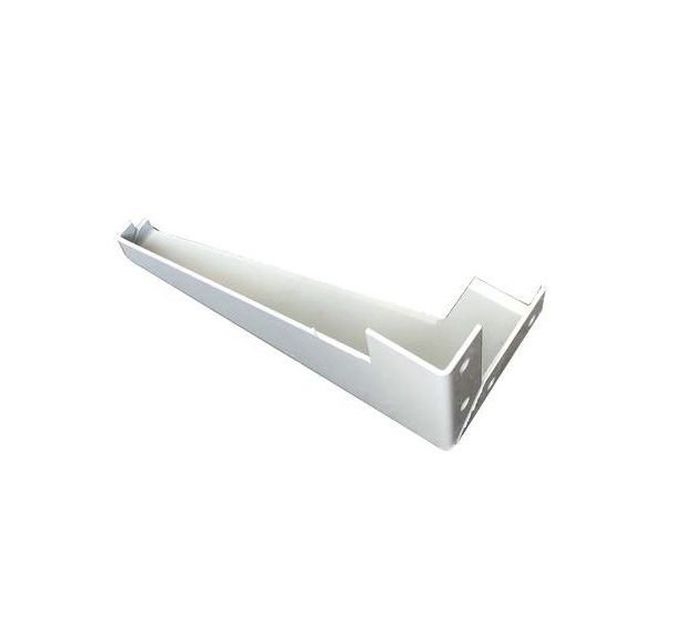 Pattes pour vestiaire en inox, vernies, 4 unités