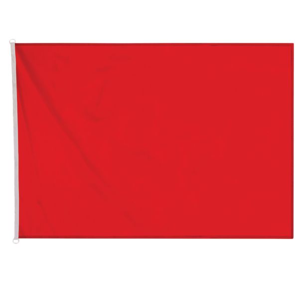 Pavillon de baignade interdite 125 x 150 cm - rouge