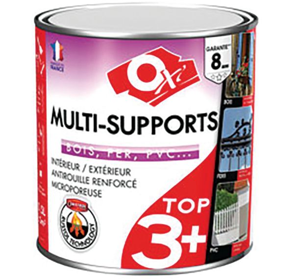 Peinture TOP 3 bois fer pvc satin - Oxi