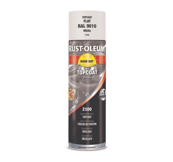 Peinture de finition en aérosol Hard Hat - 500ml - Rust-Oleum