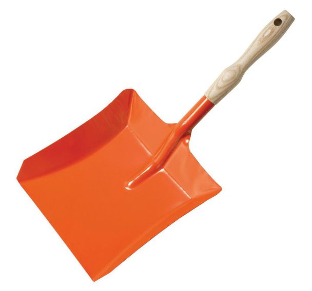 Pelle à poussière en acier