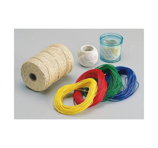 Pelote ficelle de lin blanchi