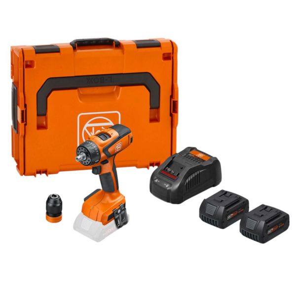 Perceuse-visseuse sans fil 4 vitesse ASCM 18 QSW AS 2x 5Ah