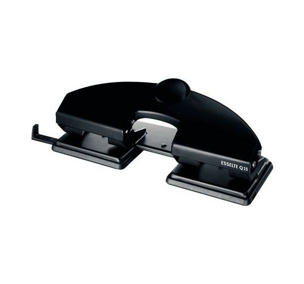 Perforateur 4 trous - Capacité 25 feuilles - Noir