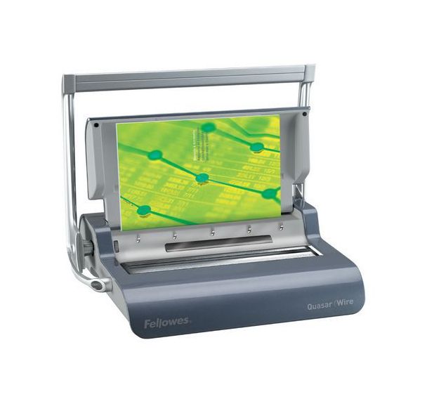 Perforelieuse Fellowes - Quasar- anneaux métal 15 feuilles