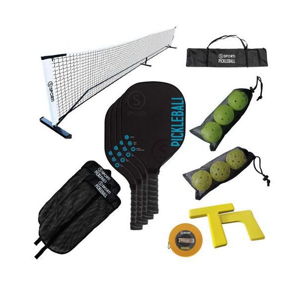 Pickleball bois - jeu complet