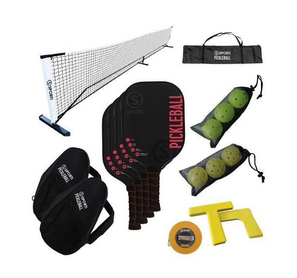 Pickleball fibre de verre - jeu complet