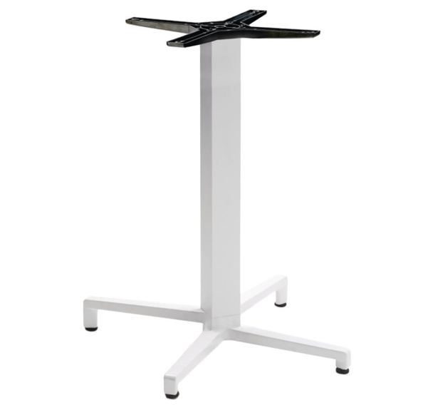 Pied pour table fixe Domino colonne carrée - S.CAB