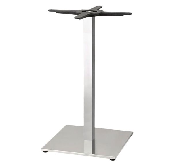 Pied avec base et colonne carrées pour table Tiffany - S.CAB