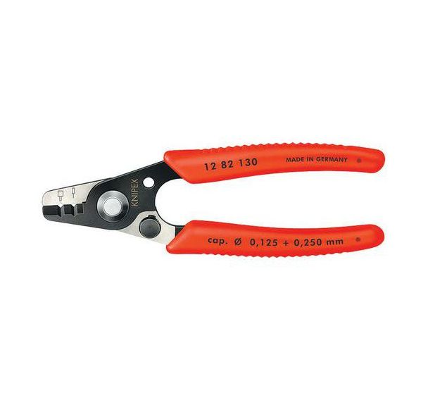 Pince à dénuder pour câbles à fibres optiques brunie 130 mm _ 12 82 130 SB