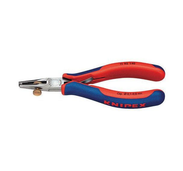 Pince à dénuder pour l'électronique avec gaines bi-matière 140 mm _ 11 92 140
