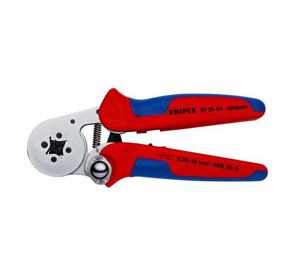 Pince à sertir automatique embouts de 0,08 à 16mm² chromée