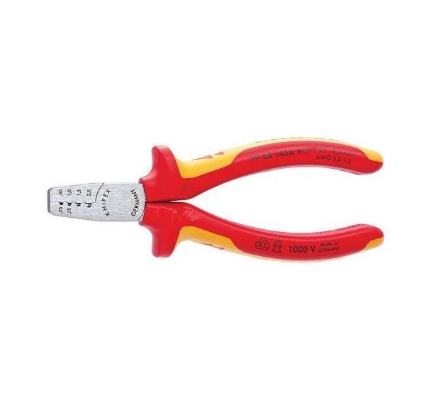 Pince à sertir pour embouts de câble 145 mm _ 97 68 145 A