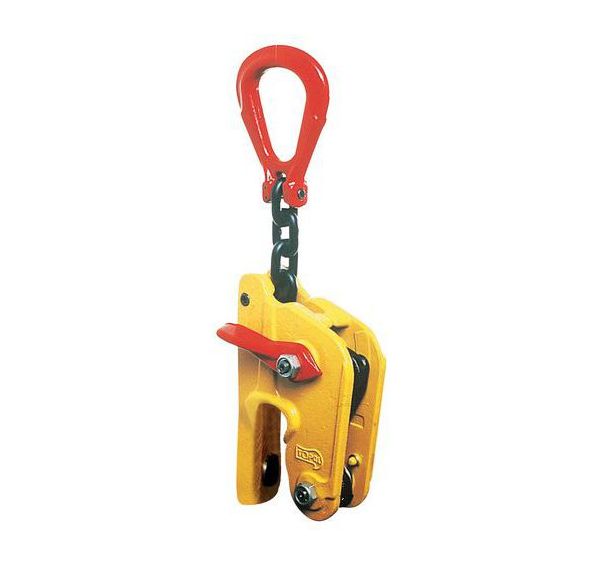 Pince automatique - Force 1 500 à 4 500 kg - Avec bec cranté
