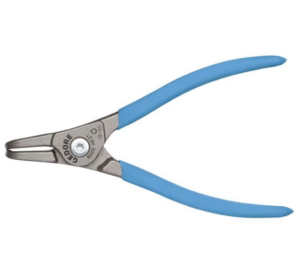 Pince circlips externes coudée 8000 AE - Gedore