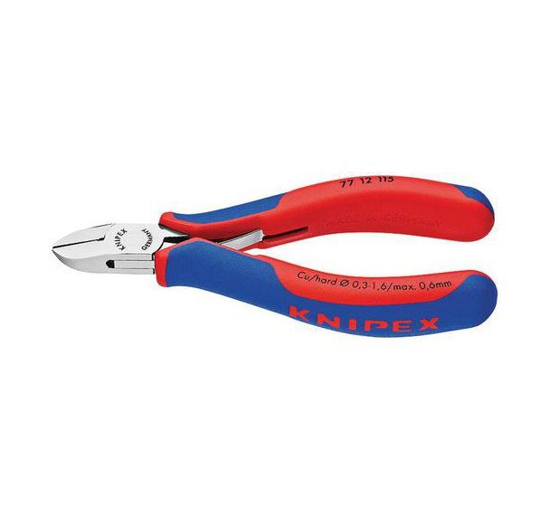 Pince coupante de côté pour l'électronique avec gaines 115mm_7712115