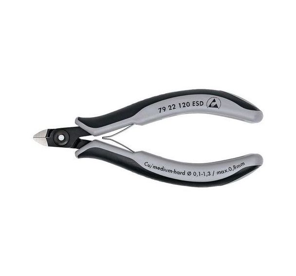 Pince coupante de côté pour l'électronique ESD 120 mm_79 22 120 ESD