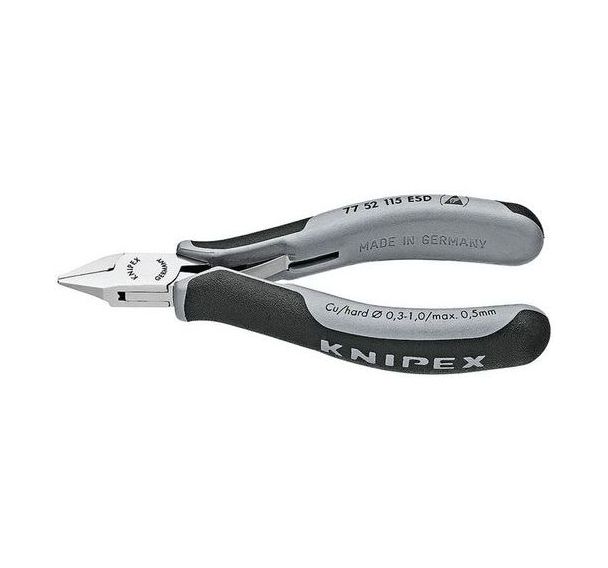 Pince coupante de côté pour l'électronique ESD gainée 115mm_7752115ESD