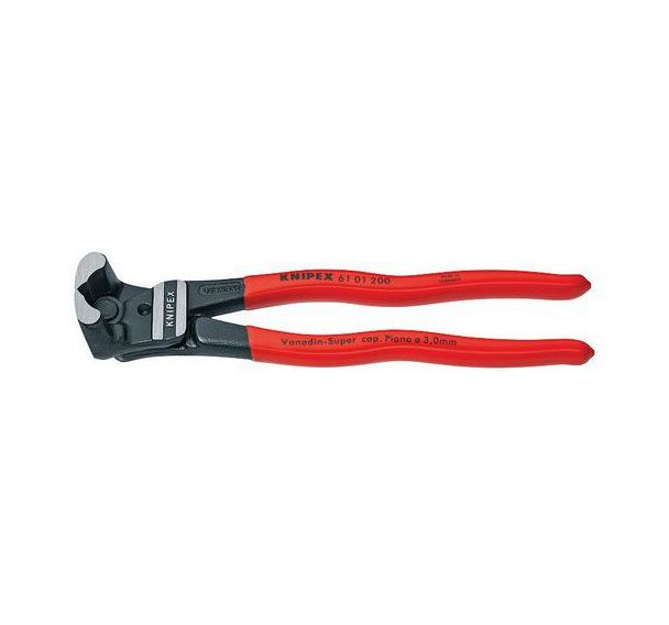 Pince coupante devant pour boulons noire 200 mm_61 01 200 SB