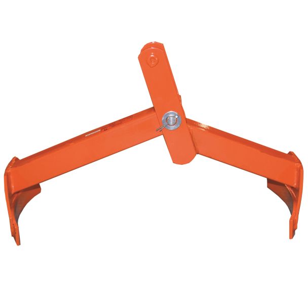 Pince pour fût vertical et horizontal à 2 bras - Force 350 kg