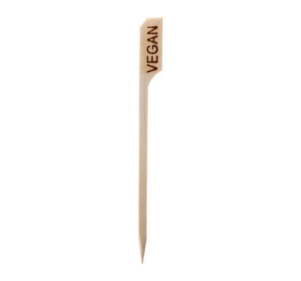 Pique à brochette en Bambou - 9 cm - Vegan