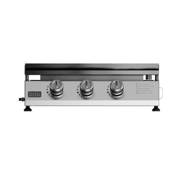 Plancha à gaz 3 feux BXOP7350E - Black and Decker