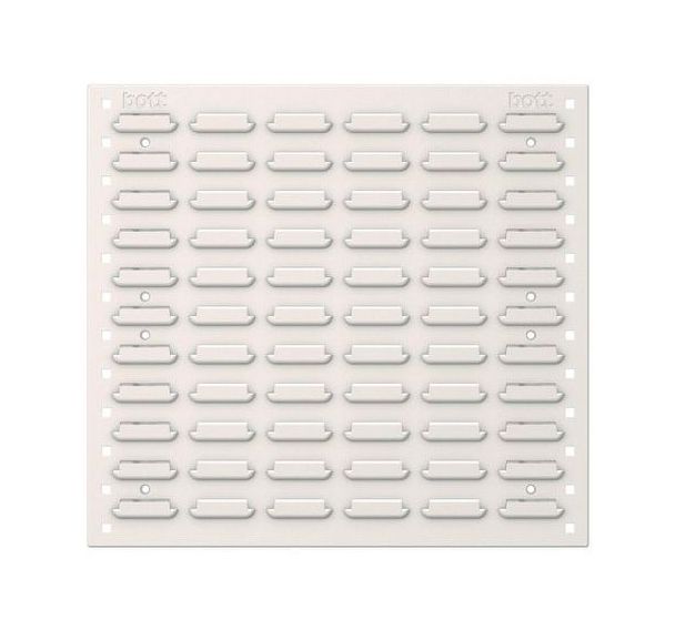Plaque avec habillage à bacs Bott Perfo® - Largeur 50 cm