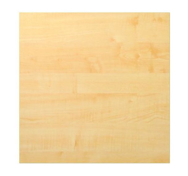 Plateau de table avec perforation - 80x80 cm - Hammerbacher