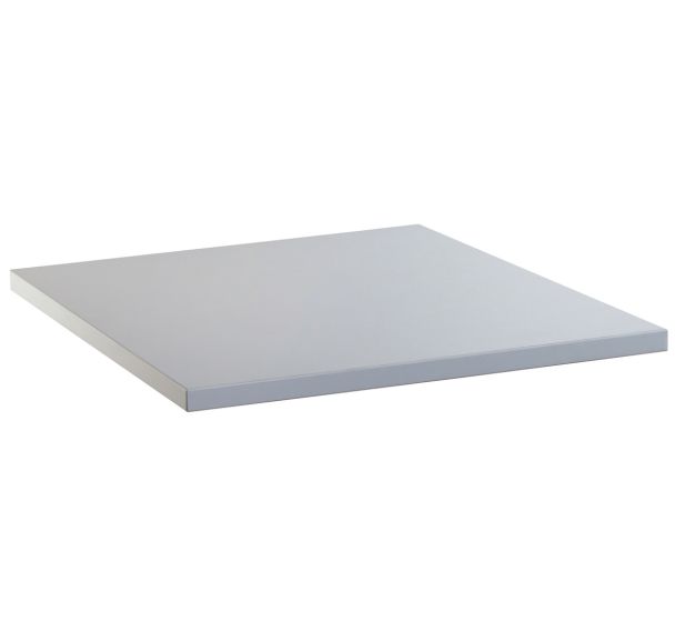 Plateau résine 36x36E (LxPxH) 717x725x22mm -lista