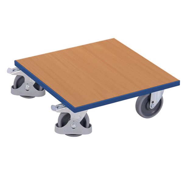 Plateau roulant bois - Capacité 400kg