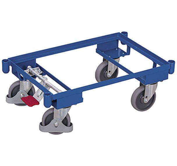 Plateau roulant modulaire Euro avec douilles cornières