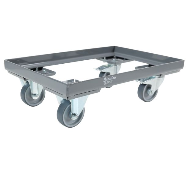 Plateau roulant pour bacs norme Europe charge 250 kg