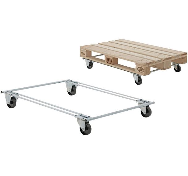 Plateau roulant pour palette - Capacité 500 kg