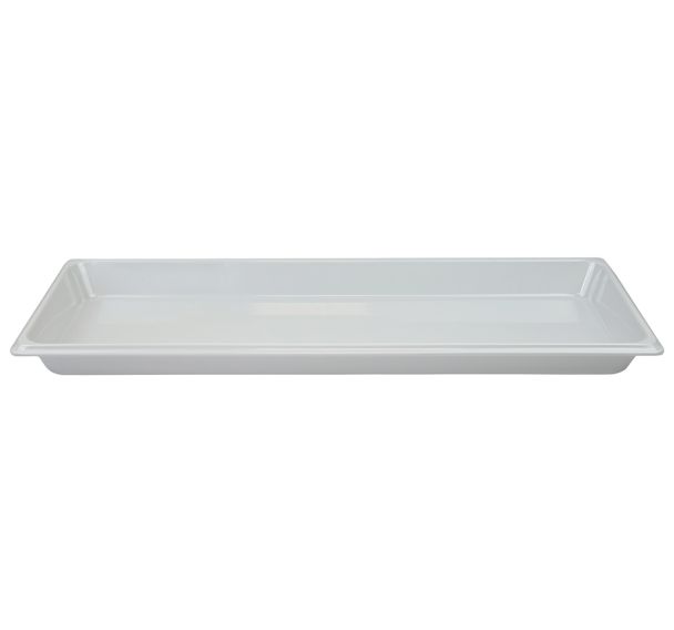 Lot 5 plats gastronorme mélamine GN 2/5 53 x 20 x 4 cm - Plastorex