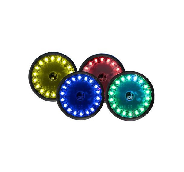 Plot de réaction lumineux Push Puck Megaform - Lot de 4