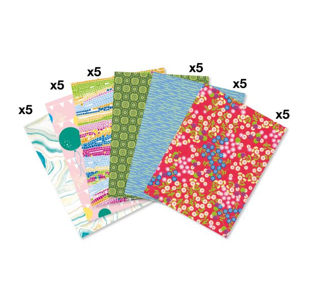 Pochette 30 feuilles décopatch collectivité déco