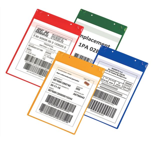 Pochette d'identification logistique magnétique néodymes - Djois