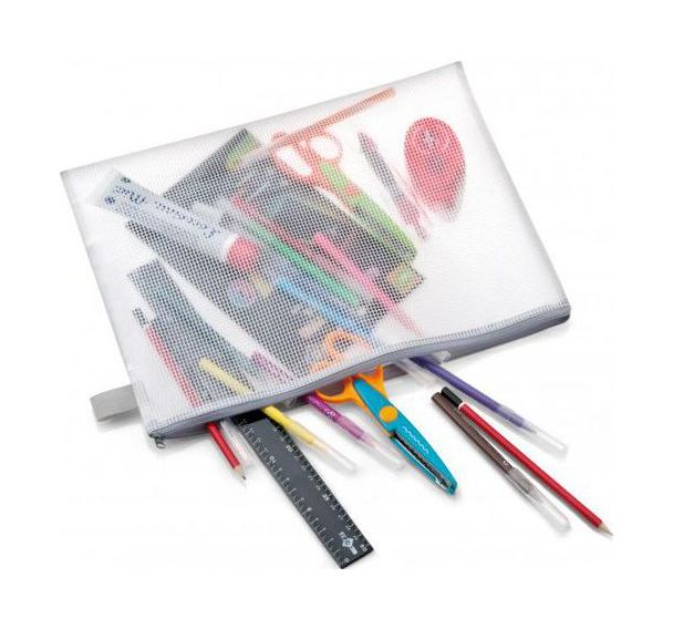 Pochette zippée PVC 22 x 29 cm